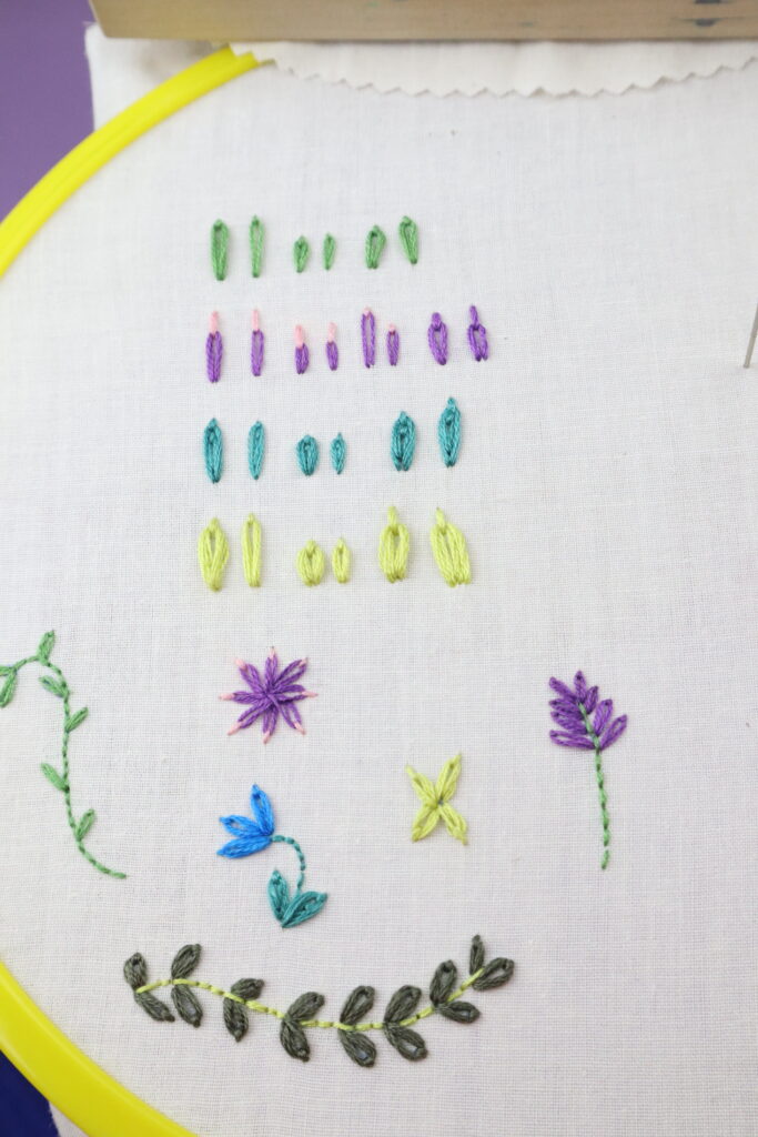 lezione di ricamo base